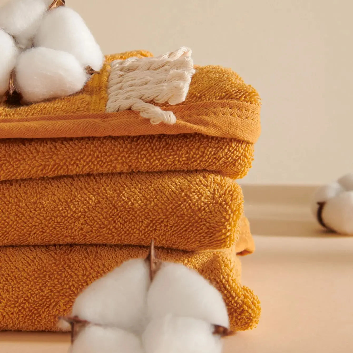 Sunveno Baby Cotton Bath Towel Newborn Baby Comfortable Skin-Friendly Absorbent Bathrobe 90X90Cm