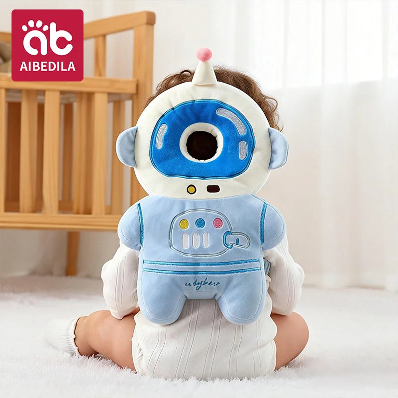 Cartoon Astronaut Baby Anti-Fall Pad Head Back Protector Pillow for Newborn Infant Toddler Safety Protection Cushion