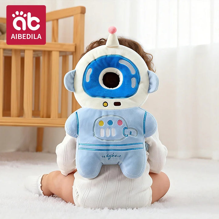 Cartoon Astronaut Baby Anti-Fall Pad Head Back Protector Pillow for Newborn Infant Toddler Safety Protection Cushion