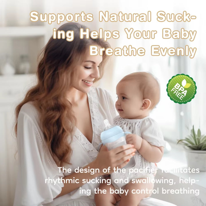 150/240/330ML Baby PP Bottle Newborn Baby Bottle with Handle Milk Bottlefeeding Baby Bottles Newborn Feeding Supplies