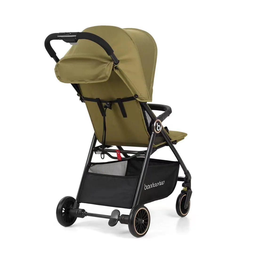 Baby Stroller Can Sit or Lie down Newborn Baby Stroller Simple Folding Ultra-Lightweight Shock-Absorbing Wheels Pocket Cart