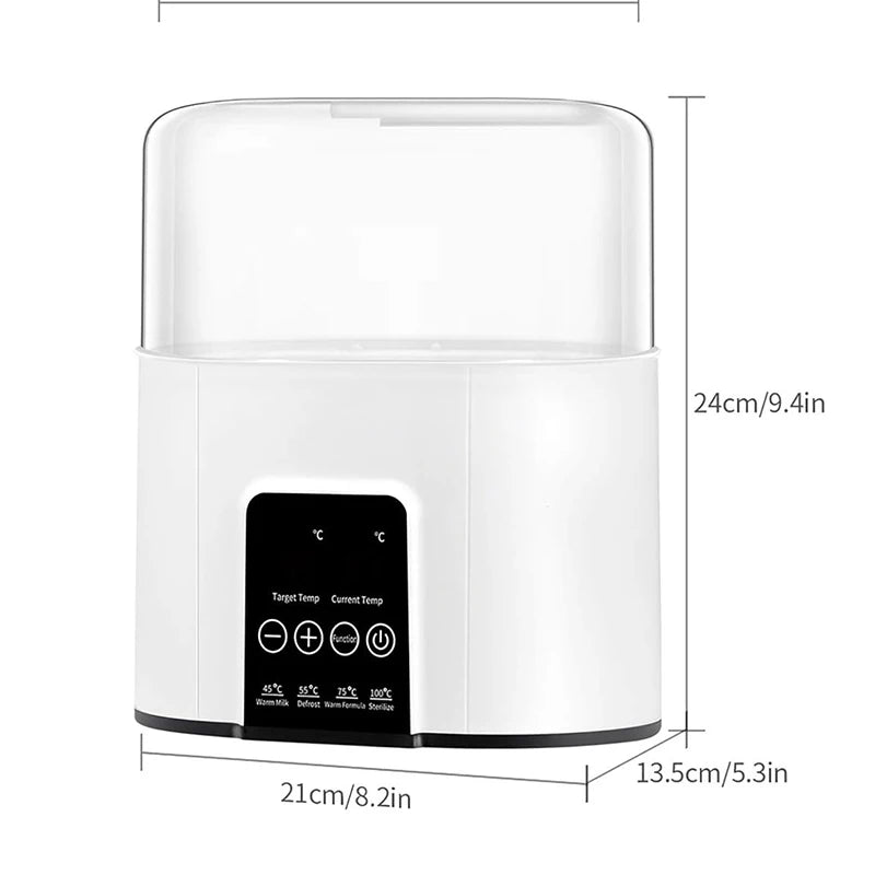 Multi-Function Baby Nursing Bottle Heater Sterilizer Fast Breast Milk Bottle Warmer with Accurate Temperature Control