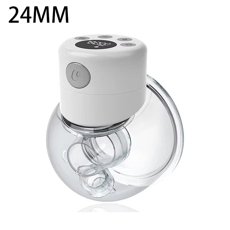 S12 Double / Single Electric Breast Pumps, Hands-Free Poratable Mom Milk Puller Pump, Slient Breastfeeding Pump for Baby