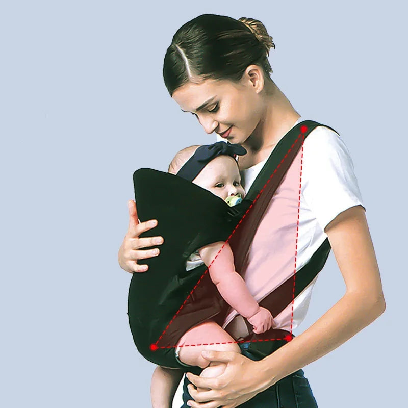 Baby Carrier Ergonomic Kangaroo Infant Kid Sling Back Front Facing Backpack Wrap Newborn Bag 0-36 Months
