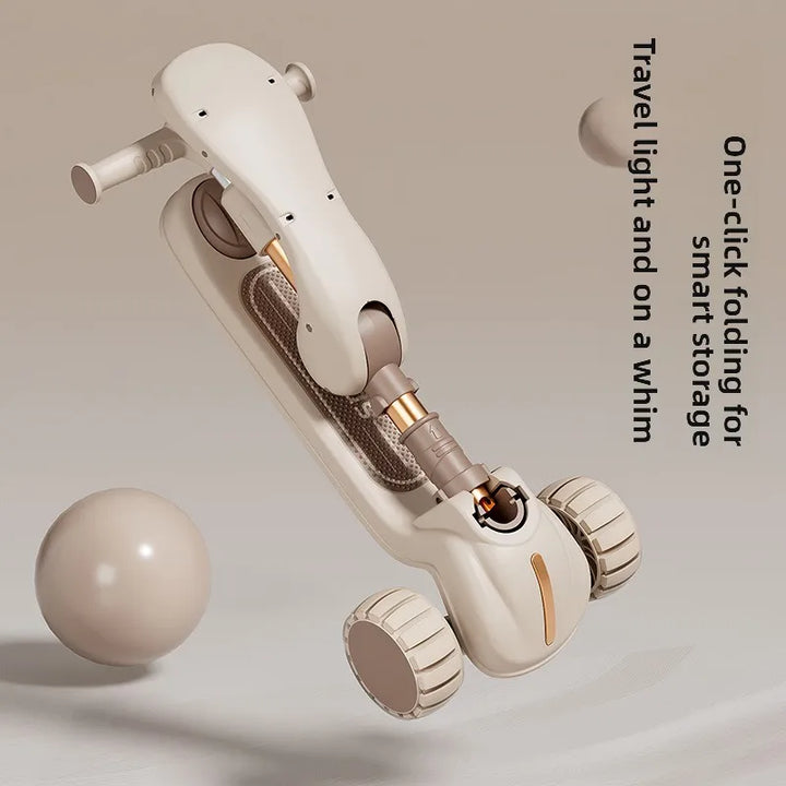 3-In-1 Children'S Scooter: a Scooter for Boys and Girls That Can Be Sat on or Ridden