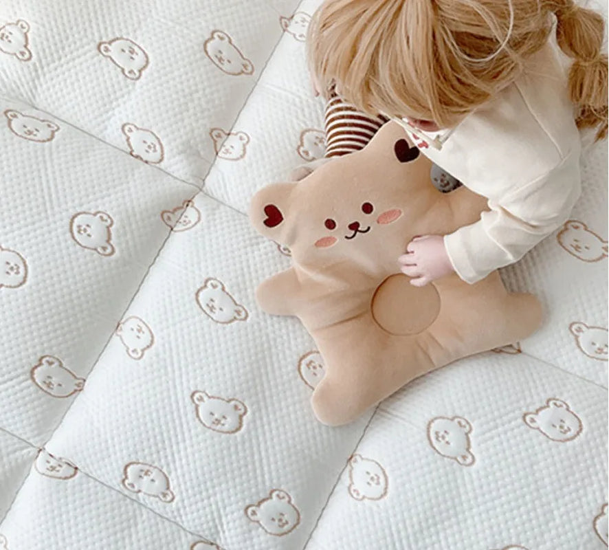 1PC Cartoon Cotton Sleeping Mat Mattress Baby Children’S Mattress Baby Nap Mat Boys and Girls Latex Mattress
