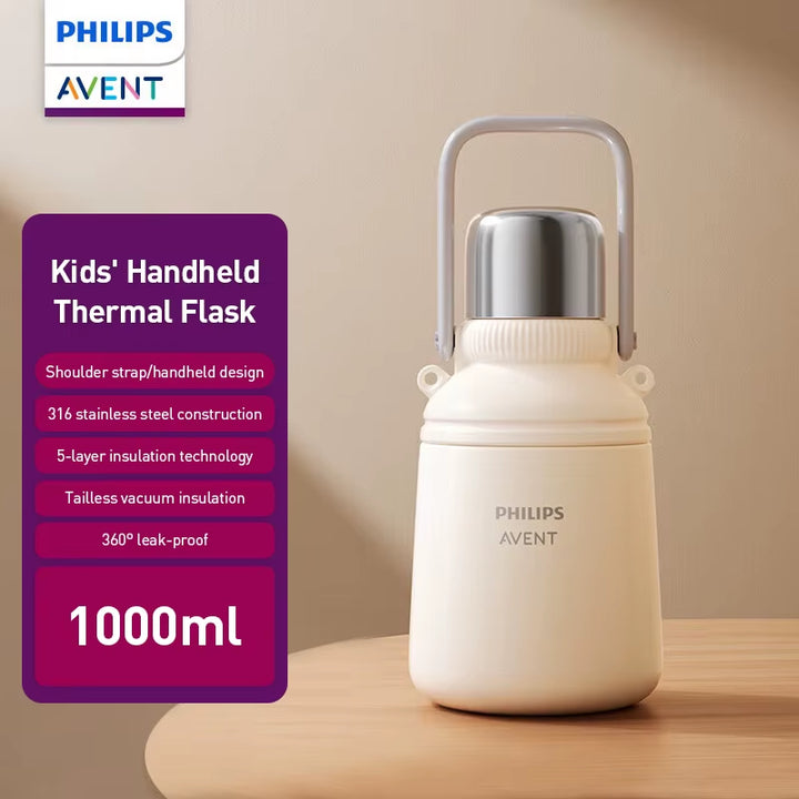 Philips  Kids' Insulated Carrier Bottle 6-Layer Vacuum Insulated Water Bottle Multiple Options Available