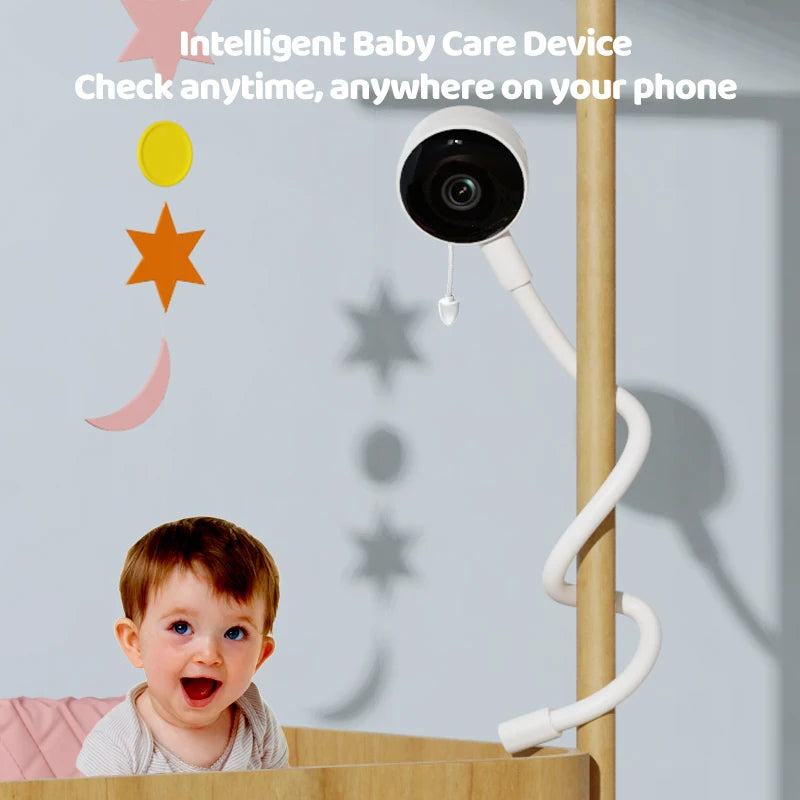 Baby Monitor Graffiti Appwifi Infrared Night Vision Security Remote Control Sound Temperature Detection Baby Smart Home Camera