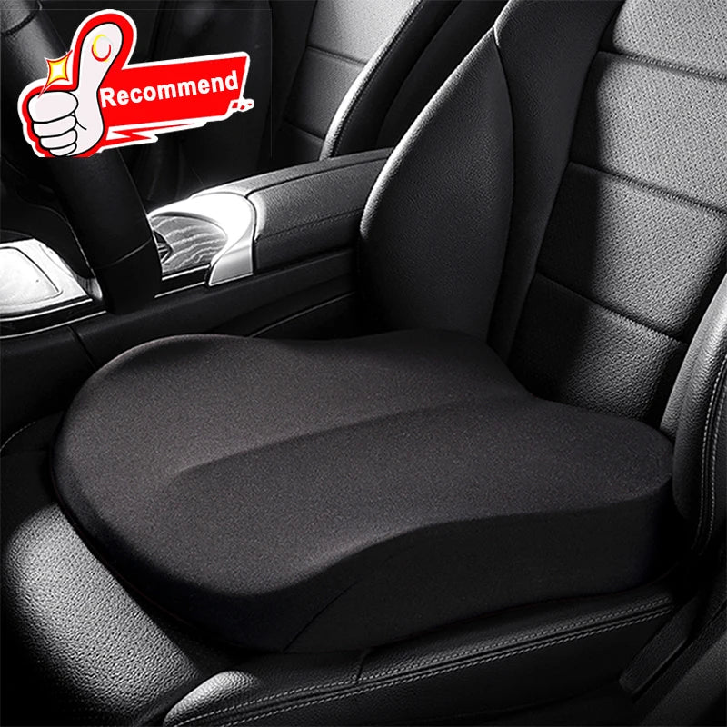 Car Booster Seat Cushion Memory Foam Height Car Cushion Seat Protector Cover Pad Mats Adult Car Seat Booster Cushions