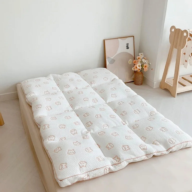 1PC Cartoon Cotton Sleeping Mat Mattress Baby Children’S Mattress Baby Nap Mat Boys and Girls Latex Mattress