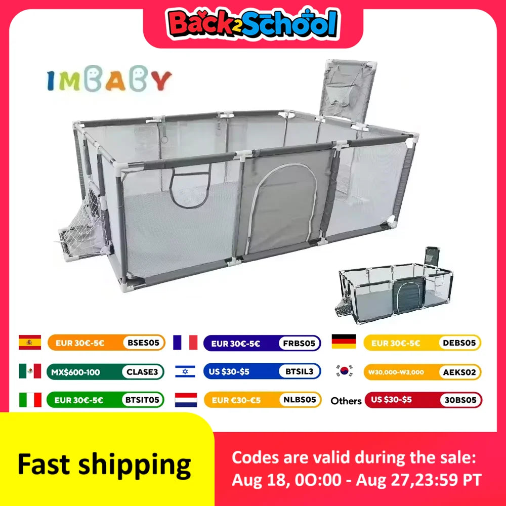 Baby Playpens Indoor Baby Corralitos Safety Barriers for Kids Baby Activity Gym Large Parks for Baby Groundbox Fence