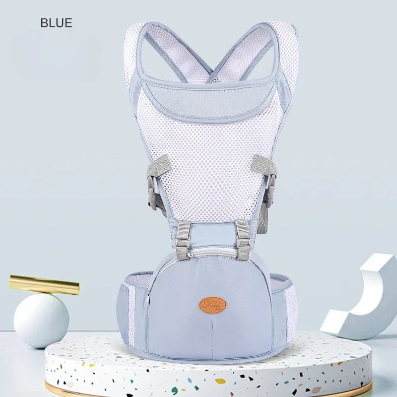 Polyester Cotton Waist Stool, Baby Carrier, Breathable Baby Hug, Support, Sitting Stool, Dual-Use, Outdoor Baby Carrying Tool
