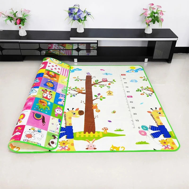 New 1Cm/0.5Cm Environmentally Friendly Thick Baby Crawling Play Mats Folding Mat Carpet Play Mat for Children'S Safety Rug Gifts