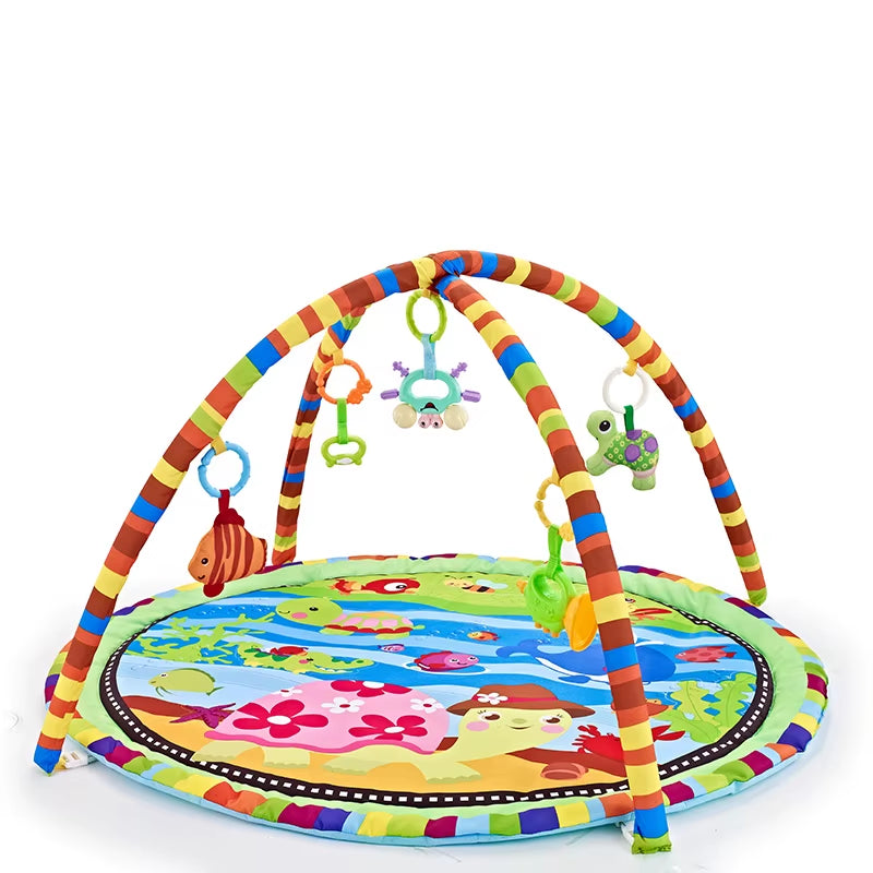 Multifunctional Fitness Frame for Children Educational Mat Crawling Blanket Infant Play Rug Kids Activity Mat Gym Baby Toys Gift