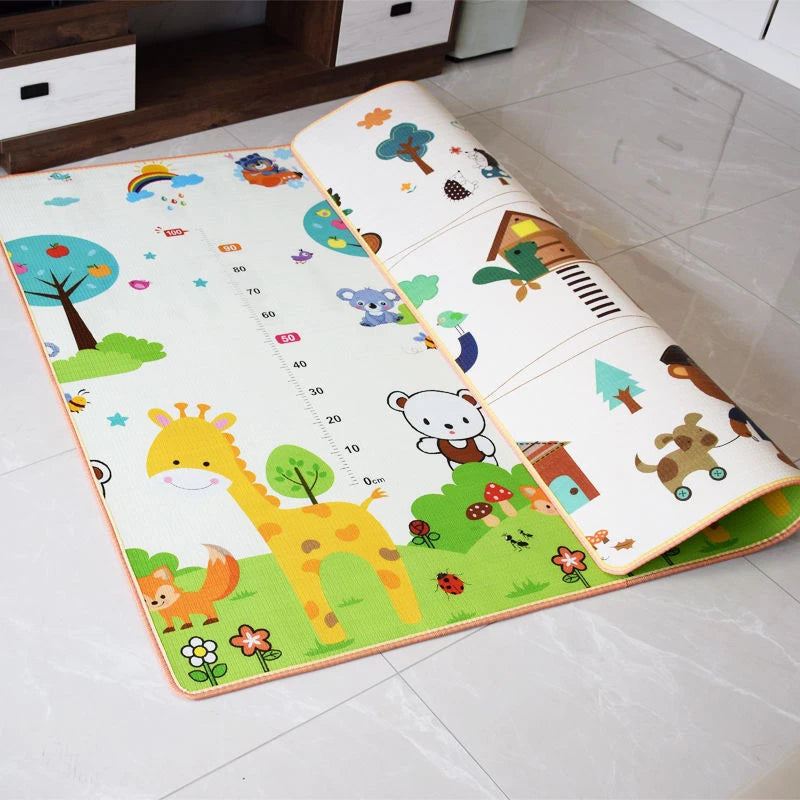 New 1Cm/0.5Cm Environmentally Friendly Thick Baby Crawling Play Mats Folding Mat Carpet Play Mat for Children'S Safety Rug Gifts