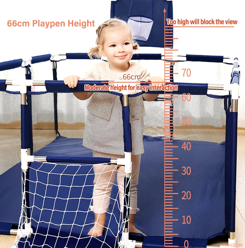 Baby Playpen for Children Play Area Baby Playground 6 Month~6 Years Old Kids Ball Pit Playpen Indoor Baby Safety Fence